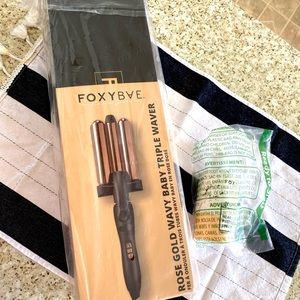 New Rose Gold Triple Wave and Heat Protector